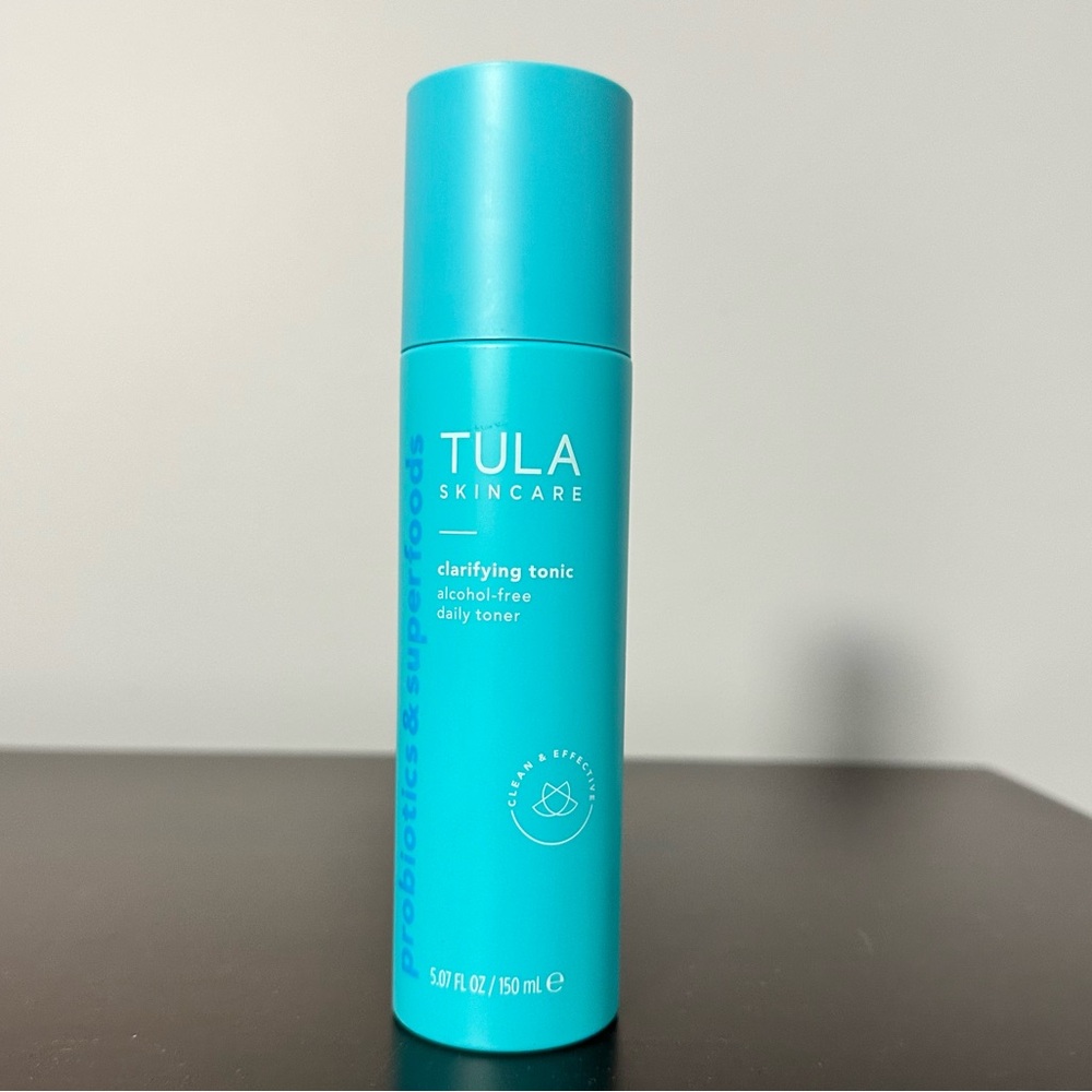 Tula Skincare Clarifying Tonic‎ Alcohol-free Daily Toner 5.07 Fl oz NEW